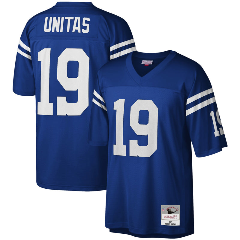 Johnny Unitas Baltimore Colts Football Jersey, Royal Sportswear Jersey Shirt, Lightweight Breathable Athletic Jersey, Casual Gift for Men