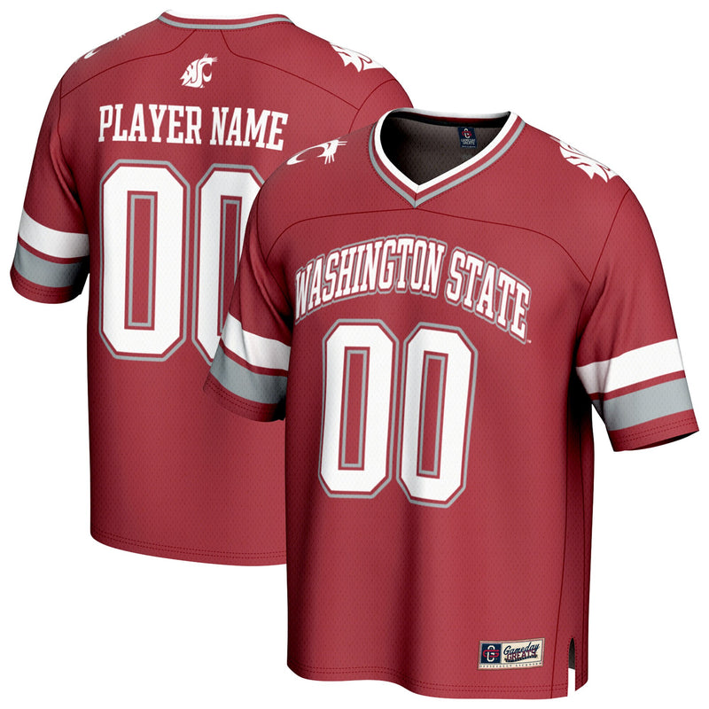 Washington State Cougars Football Jersey, Sportswear Jersey Shirt, Lightweight Breathable Athletic Jersey, Casual Gift for Men, Style 202073241