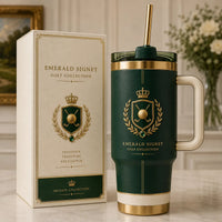 Emerald Signet - A Quiet Study in Crest, Gold and Green