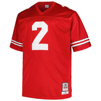 Ohio State Buckeyes Big Football Jersey, Scarlet Sportswear Jersey Shirt, Lightweight Breathable Athletic Jersey, Casual Gift for Men