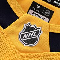 Nashville Predators Hockey Jersey, Gold Premium Home Sportswear Jersey Shirt, Long Sleeve Hockey Sweater Jersey, Casual Gift for Men