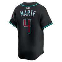 Ketel Marte Arizona Diamondbacks Baseball Jersey, Black Sportswear Jersey Shirt, Lightweight Breathable Athletic Jersey, Casual Gift for Men