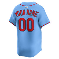 St. Louis Cardinals Baseball Jersey, Blue Limited Alternate Sportswear Jersey Shirt, Lightweight Breathable Athletic Jersey, Casual Gift for Men