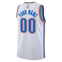 Oklahoma City Thunder Basketball Jersey, Swingman Sportswear Jersey Shirt, Sleeveless Athletic Tank Jersey, Casual Gift for Men, Style 13303988