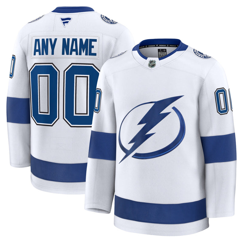 Tampa Bay Lightning Hockey Jersey, White Sportswear Jersey Shirt, Long Sleeve Hockey Sweater Jersey, Casual Gift for Men, Style 202055749
