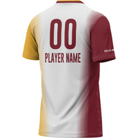 Minnesota Golden Gophers Soccer Jersey, White Lightweight Sportswear Jersey Shirt, Lightweight Breathable Athletic Jersey, Casual Gift for Men