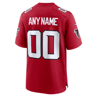 Atlanta Falcons Football Jersey, Red Game Sportswear Jersey Shirt, Lightweight Breathable Athletic Jersey, Casual Gift for Men