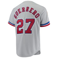 Montreal Expos Vladimir Guerrero Gray Cooperstown Baseball Jersey, Sportswear Jersey Shirt, Lightweight Athletic Jersey, Casual Gift for Men
