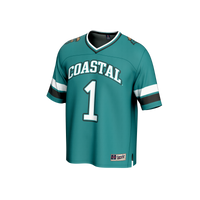 Coastal Carolina Chanticleers Lightweight Football Jersey, Sportswear Jersey Shirt, Lightweight Breathable Athletic Jersey, Casual Gift for Men