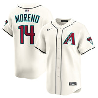 Gabriel Moreno Arizona Diamondbacks Baseball Jersey, Cream Sportswear Jersey Shirt, Lightweight Breathable Athletic Jersey, Casual Gift for Men