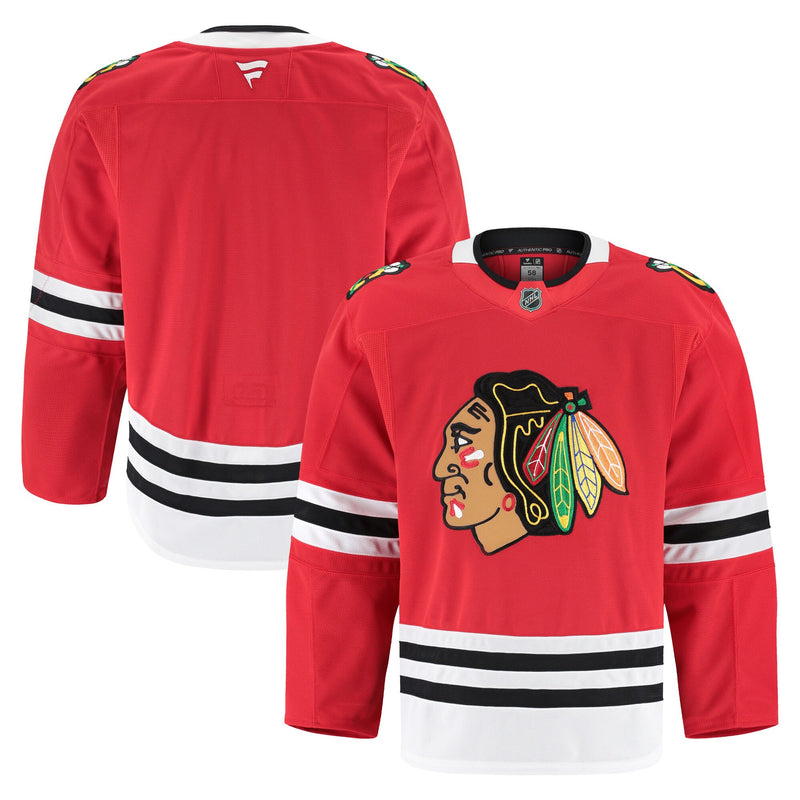Chicago Blackhawks Hockey Jersey, Red Authentic Sportswear Jersey Shirt, Long Sleeve Hockey Sweater Jersey, Casual Gift for Men, Style 201897981
