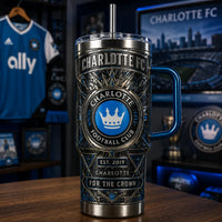 CLT Crown Crest - A Medallion-Built Tumbler Graphic