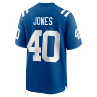 Jaylon Jones Indianapolis Colts Football Jersey, Royal Game Sportswear Jersey Shirt, Lightweight Breathable Athletic Jersey, Casual Gift for Men