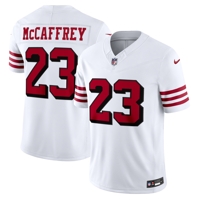 Christian McCaffrey San Francisco Football Jersey, Sportswear Jersey Shirt, Lightweight Athletic Jersey, Casual Gift for Men, Style 2001807462