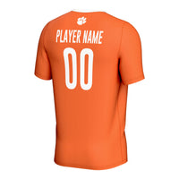 Clemson Tigers Soccer Jersey, Orange Sportswear Jersey Shirt, Lightweight Breathable Athletic Jersey, Casual Gift for Men, Style 200665411