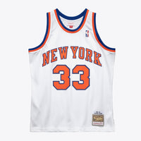 New York Knicks Basketball Jersey, White Authentic Swingman Sportswear Jersey Shirt, Sleeveless Athletic Tank Jersey, Casual Gift for Men
