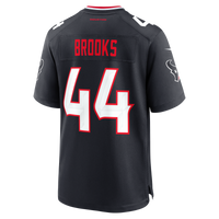 British Brooks Houston Texans Football Jersey, Navy Game Sportswear Jersey Shirt, Lightweight Breathable Athletic Jersey, Casual Gift for Men