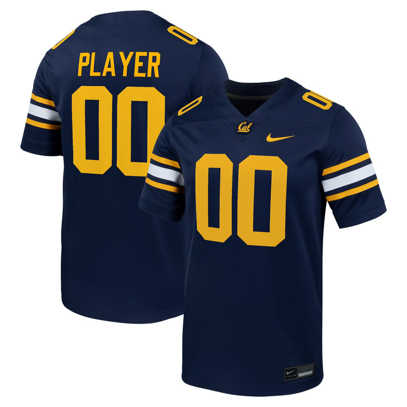 Cal Bears Football Jersey, Navy Game Sportswear Jersey Shirt, Lightweight Breathable Athletic Jersey, Casual Gift for Men, Style 202104049