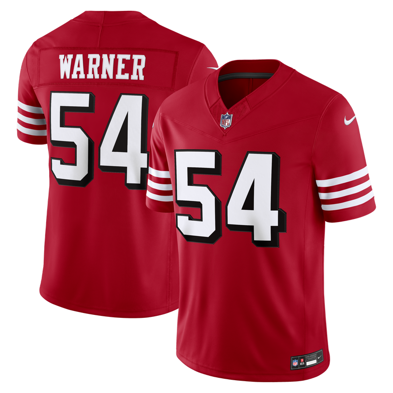 Fred Warner San Francisco 49ers Football Jersey, Sportswear Jersey Shirt, Lightweight Athletic Jersey, Casual Gift for Men, Style 2001807531