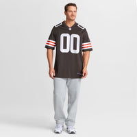 Denzel Boston Cleveland Browns Football Jersey, Brown Game Sportswear Jersey Shirt, Lightweight Breathable Athletic Jersey, Casual Gift for Men