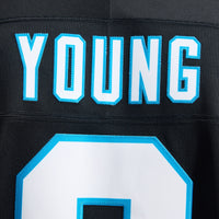 Bryce Young Carolina Panthers Football Jersey, Black Sportswear Jersey Shirt, Lightweight Breathable Athletic Jersey, Casual Gift for Men