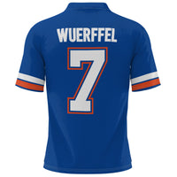Florida Gators Heisman Football Jersey, Royal Sportswear Jersey Shirt, Lightweight Breathable Athletic Jersey, Casual Gift for Men