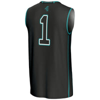 Coastal Carolina Chanticleers Basketball Jersey, Black Lightweight Sportswear Jersey Shirt, Sleeveless Athletic Tank Jersey, Casual Gift for Men