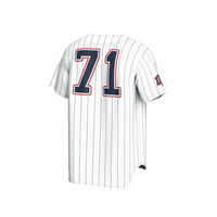 Liberty Flames Lightweight Collegiate Baseball Jersey, Sportswear Jersey Shirt, Lightweight Breathable Athletic Jersey, Casual Gift for Men
