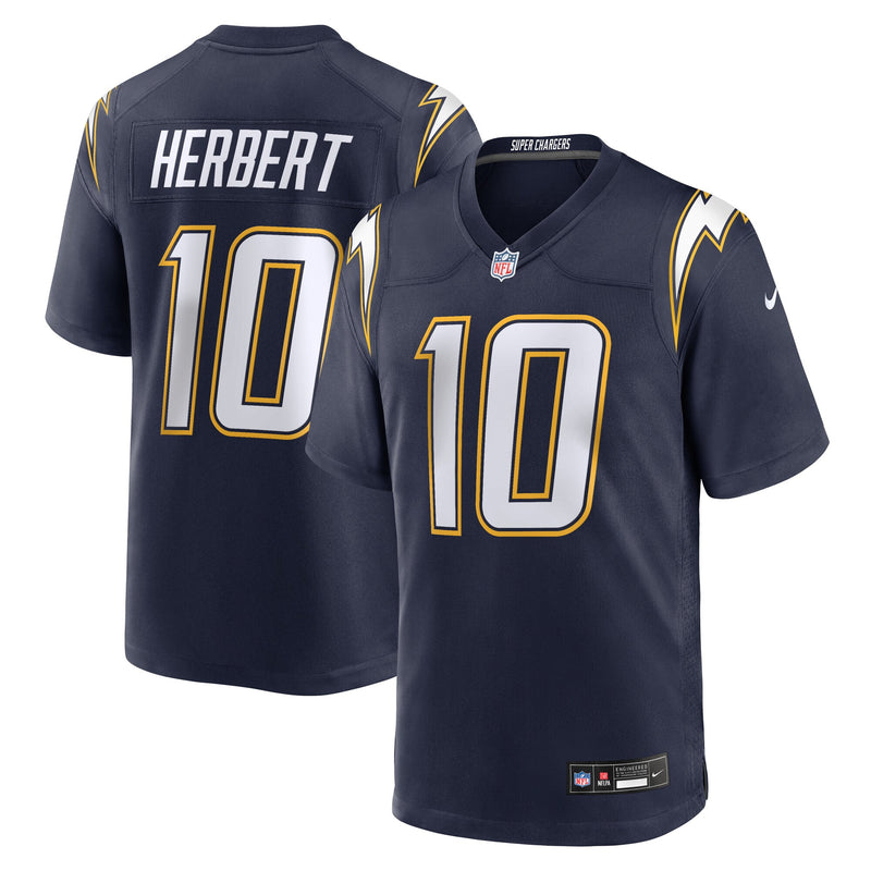 Justin Herbert Los Angeles Chargers Football Jersey, Sportswear Jersey Shirt, Lightweight Athletic Jersey, Casual Gift for Men, Style 202509119