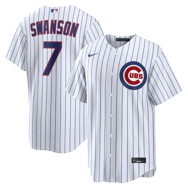 Dansby Swanson Chicago Cubs Baseball Jersey, Sportswear Jersey Shirt, Lightweight Athletic Jersey, Casual Gift for Men, Style 2001545107