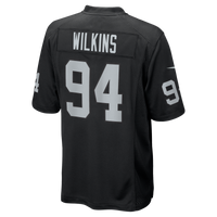 Christian Wilkins Las Vegas Raiders Football Jersey, Black Sportswear Jersey Shirt, Lightweight Breathable Athletic Jersey, Casual Gift for Men