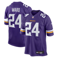 Jay Ward Minnesota Vikings Football Jersey, Purple Game Sportswear Jersey Shirt, Lightweight Breathable Athletic Jersey, Casual Gift for Men