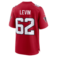 Corey Levin Atlanta Falcons Football Jersey, Red Game Sportswear Jersey Shirt, Lightweight Breathable Athletic Jersey, Casual Gift for Men