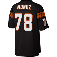 Anthony Muñoz Cincinnati Bengals Football Jersey, Black Sportswear Jersey Shirt, Lightweight Breathable Athletic Jersey, Casual Gift for Men