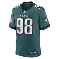 Jalen Carter Philadelphia Eagles Football Jersey, Sportswear Jersey Shirt, Lightweight Athletic Jersey, Casual Gift for Men, Style 204123449
