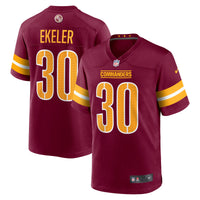 Austin Ekeler Washington Commanders Football Jersey, Sportswear Jersey Shirt, Lightweight Breathable Athletic Jersey, Casual Gift for Men