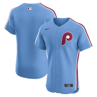 Philadelphia Phillies Baseball Jersey, Light Blue Elite Sportswear Jersey Shirt, Lightweight Breathable Athletic Jersey, Casual Gift for Men