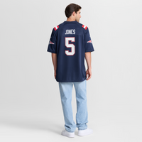 Dre'Mont Jones New England Patriots Football Jersey, Navy Sportswear Jersey Shirt, Lightweight Breathable Athletic Jersey, Casual Gift for Men