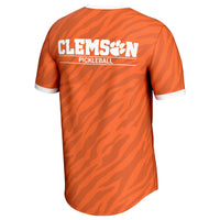 Clemson Tigers Football Jersey, Orange Lightweight Sportswear Jersey Shirt, Lightweight Breathable Athletic Jersey, Casual Gift for Men