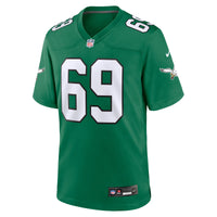 Landon Dickerson Philadelphia Eagles Football Jersey, Kelly Sportswear Jersey Shirt, Lightweight Breathable Athletic Jersey, Casual Gift for Men