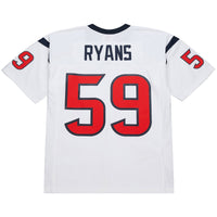 DeMeco Ryans Houston Texans Football Jersey, White Replica Sportswear Jersey Shirt, Lightweight Breathable Athletic Jersey, Casual Gift for Men