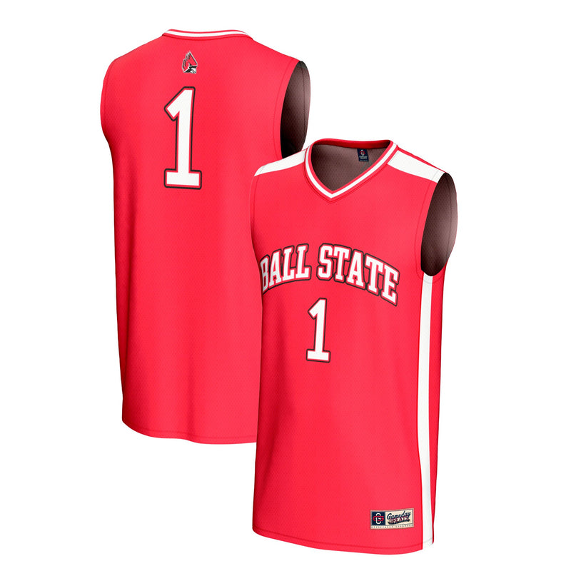 Ball State Cardinals Basketball Jersey, Cardinal Fashion Sportswear Jersey Shirt, Sleeveless Athletic Tank Jersey, Casual Gift for Men