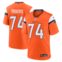 Ben Powers Denver Broncos Football Jersey, Orange Game Sportswear Jersey Shirt, Lightweight Breathable Athletic Jersey, Casual Gift for Men