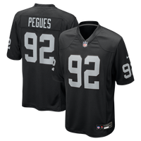 JJ Pegues Las Vegas Raiders Football Jersey, Black Game Sportswear Jersey Shirt, Lightweight Breathable Athletic Jersey, Casual Gift for Men