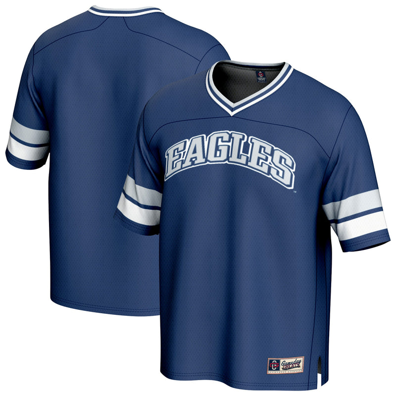 Emory Eagles Football Jersey, Blue Sportswear Jersey Shirt, Lightweight Breathable Athletic Jersey, Casual Gift for Men