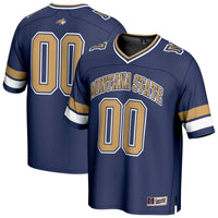 Montana State Bobcats Football Jersey, Navy Fashion Sportswear Jersey Shirt, Lightweight Breathable Athletic Jersey, Casual Gift for Men