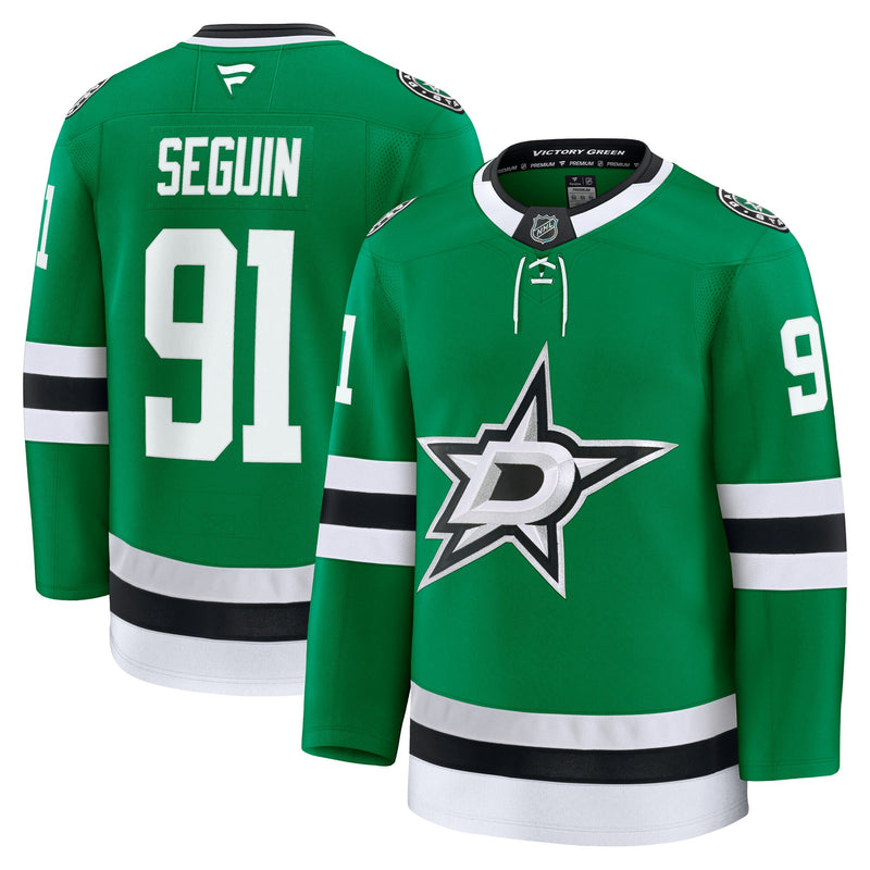 Tyler Seguin Dallas Stars Hockey Jersey, Green Premium Home Sportswear Jersey Shirt, Long Sleeve Hockey Sweater Jersey, Casual Gift for Men