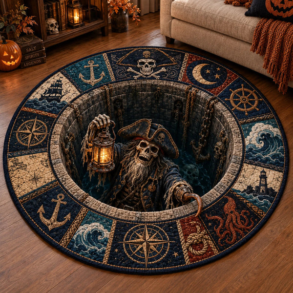 Lantern Rising - Nautical Well Medallion Floor Composition - main