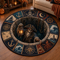 Lantern Rising - Nautical Well Medallion Floor Composition