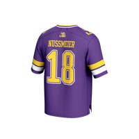 LSU Tigers Football Jersey, Purple Lightweight Sportswear Jersey Shirt, Lightweight Breathable Athletic Jersey, Casual Gift for Men